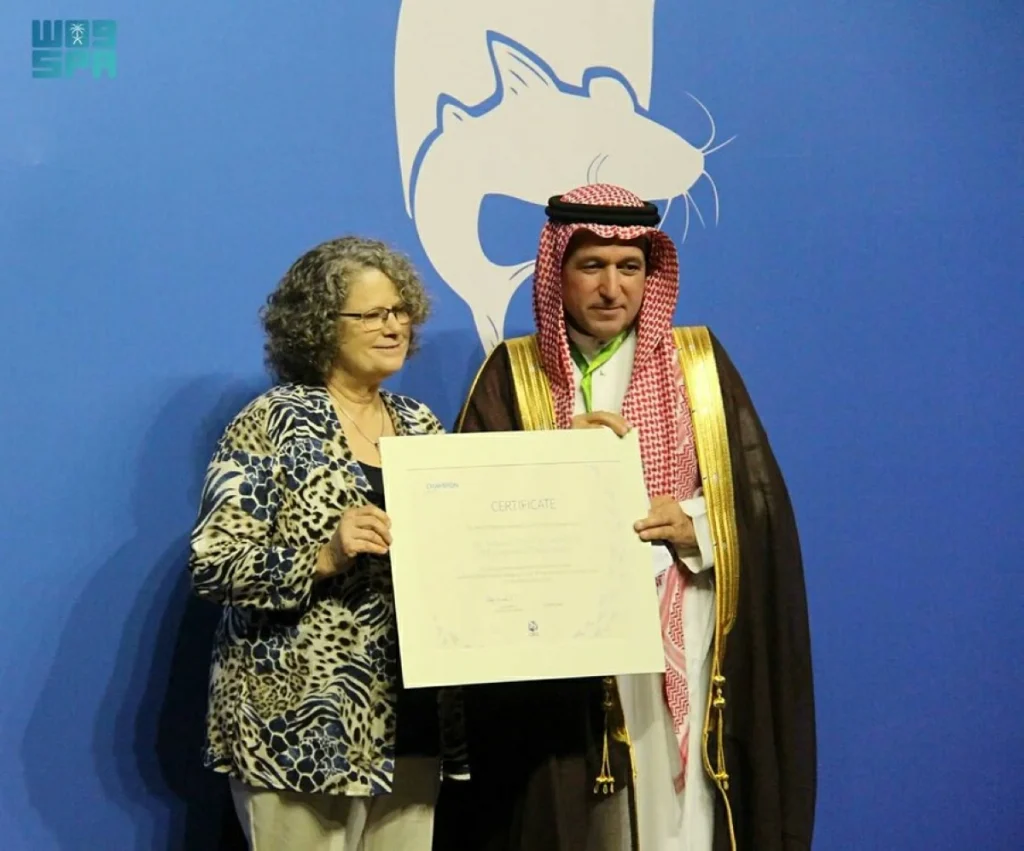 Saudi Arabia wins CMS award for outstanding leadership in migratory species conservation