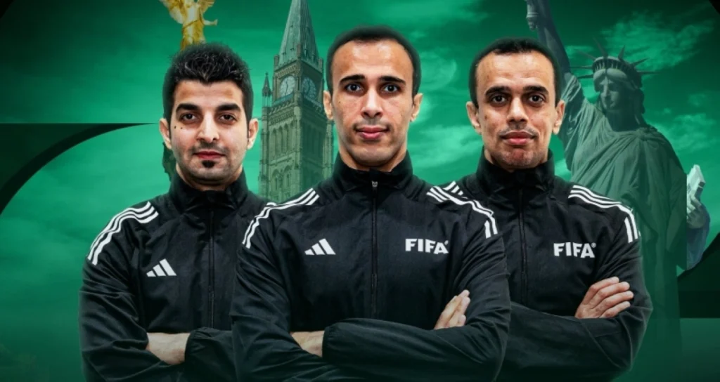 Saudi referees selected for 2026 FIFA World Cup