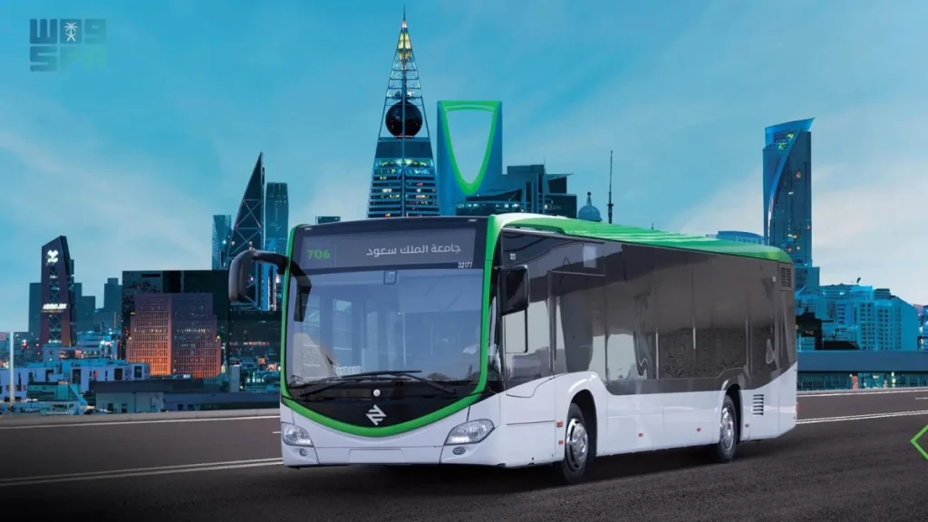 Over 30.6 million passengers used urban public buses across Saudi Arabia in Q1 2026