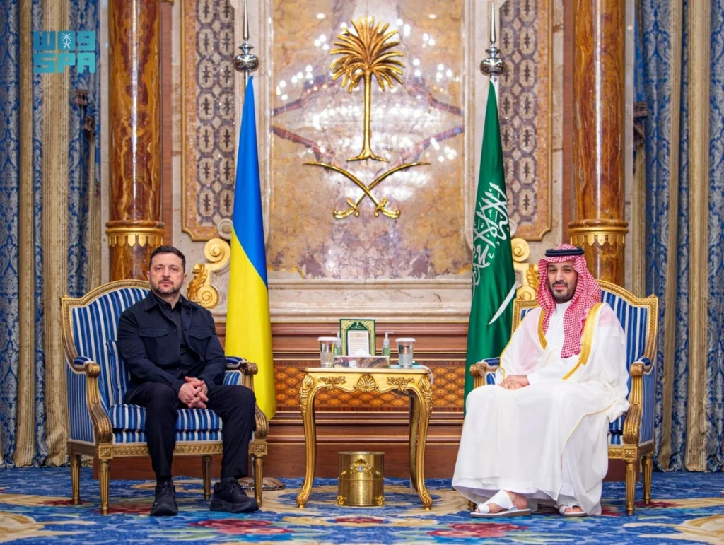 Saudi Crown Prince, Zelensky discuss Ukraine crisis and Middle East in Jeddah talks