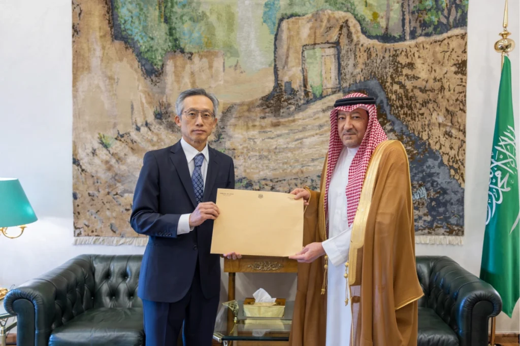 Crown Prince receives message from Japanese PM