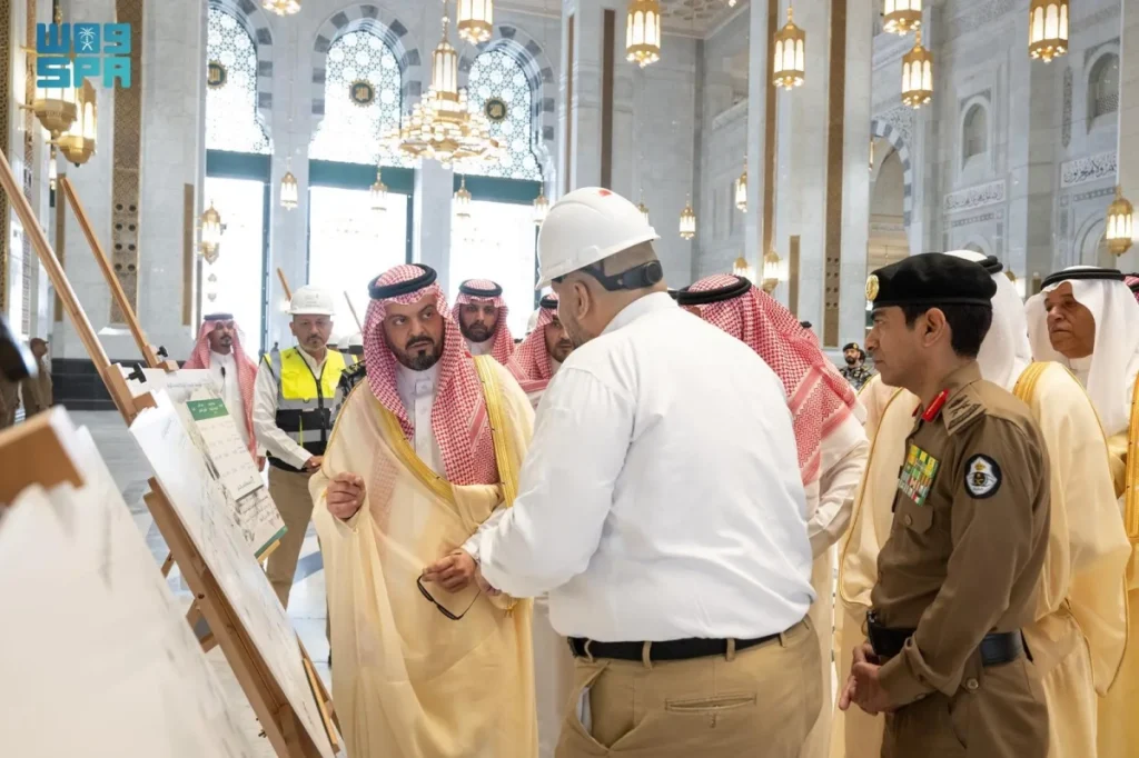 Makkah Deputy Emir reviews readiness of Grand Mosque for Hajj pilgrims