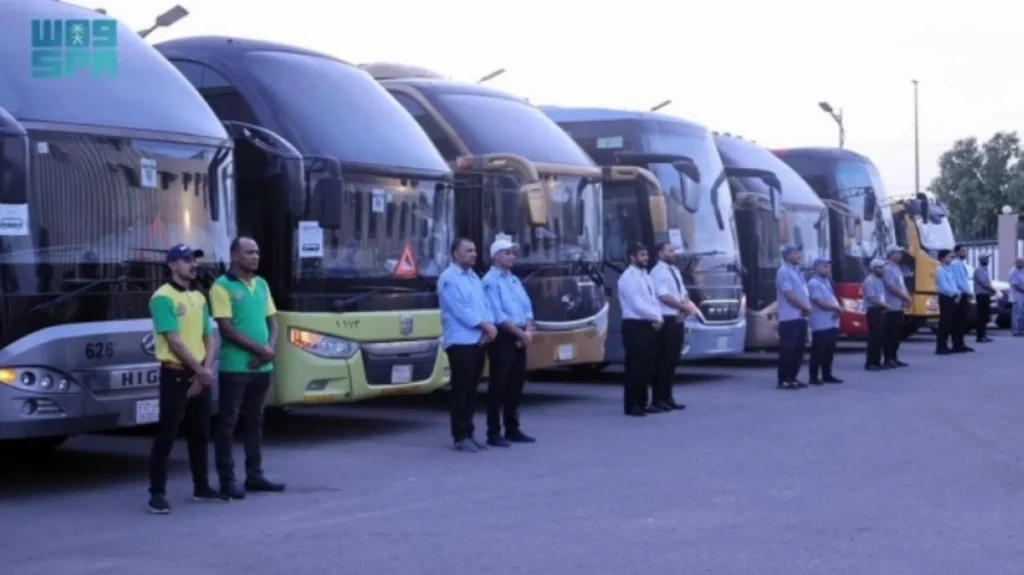 Over 33,000 buses, 5,000 taxis ready to serve pilgrims during Hajj season