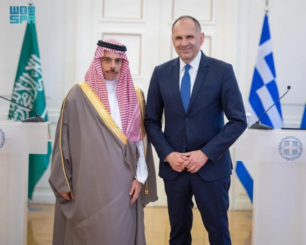 Prince Faisal co-chairs Saudi-Hellenic Strategic Partnership Council meeting in Athens