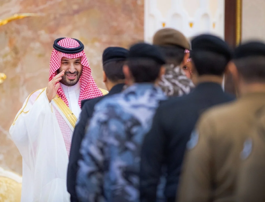 Saudi Crown Prince receives Eid Al-Adha well-wishers in Mina