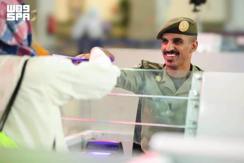 Passports Department at Jeddah airport swings into processing departure of Hajj pilgrims