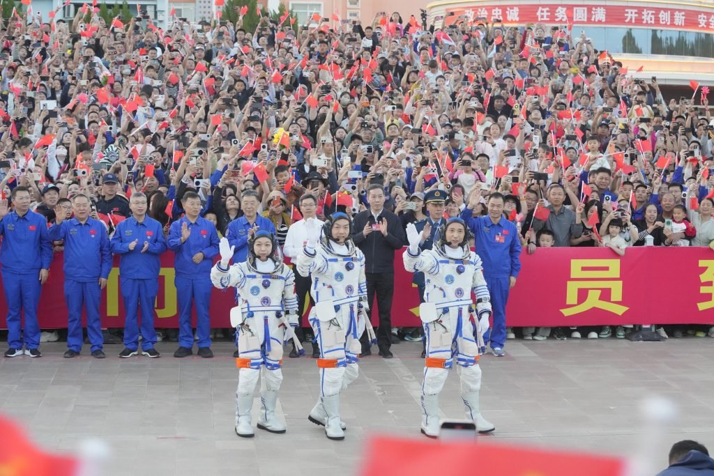 China’s Shenzhou-23 astronauts enter Tiangong space station