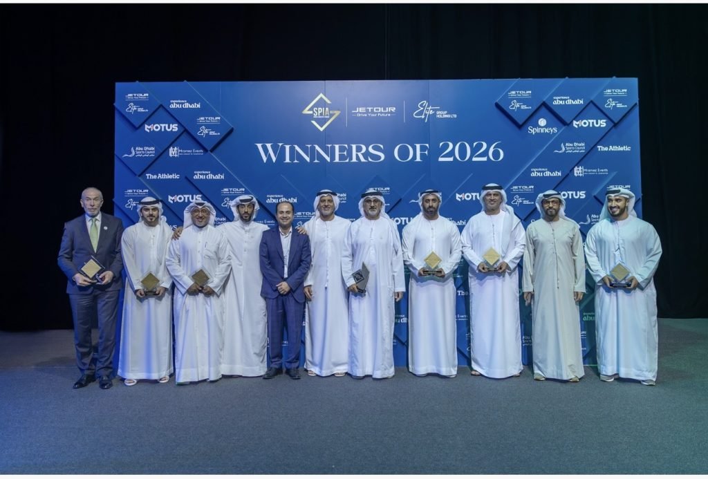 Abu Dhabi Sports Council wins 7 gold awards at Middle East Sports Industry Awards 2026