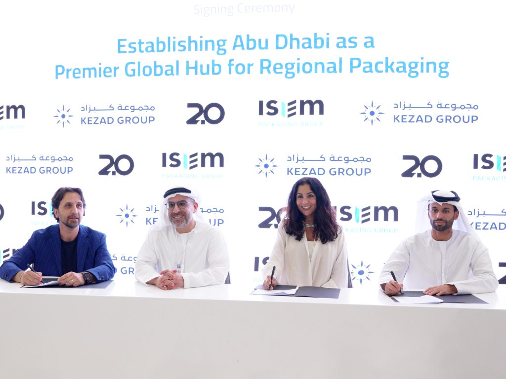 2PointZero, ISEM,KEZAD sign MoU to establish Abu Dhabi as premier global hub for regional packaging