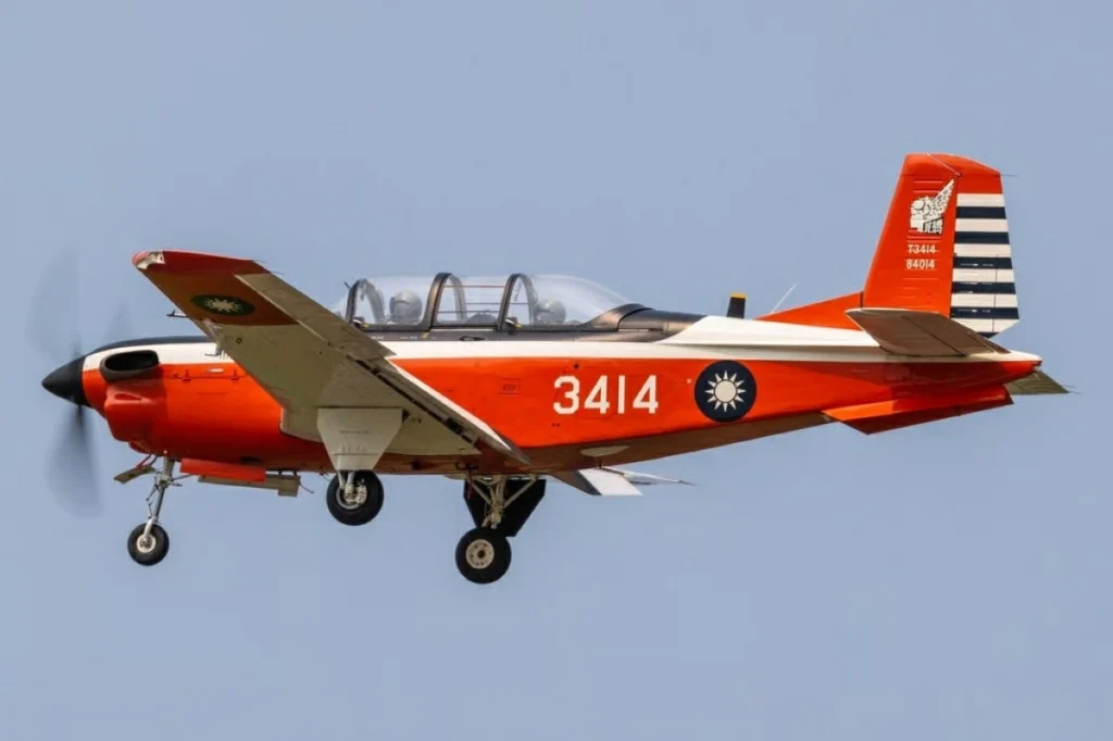 Two Taiwan air force pilots die in T-34C crash during training mission