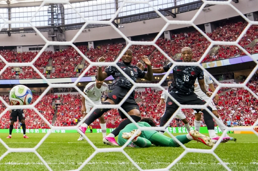 David hat-trick fires Canada past nine-man Qatar