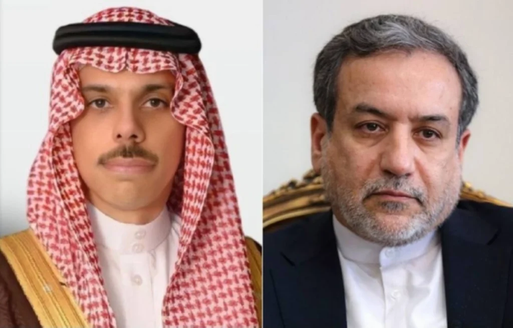 Saudi, Iranian foreign ministers review progress of negotiations with US in phone call
