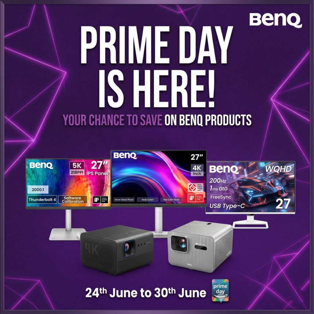 BenQ Unveils Exclusive Amazon Prime Day Deals in Saudi Arabia
