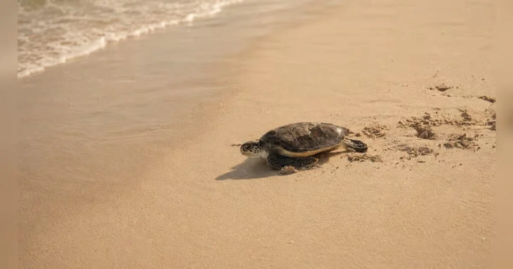 Jumeirah releases 23 turtles into the Arabian Gulf, including one-flipper survivor ‘Foxy’