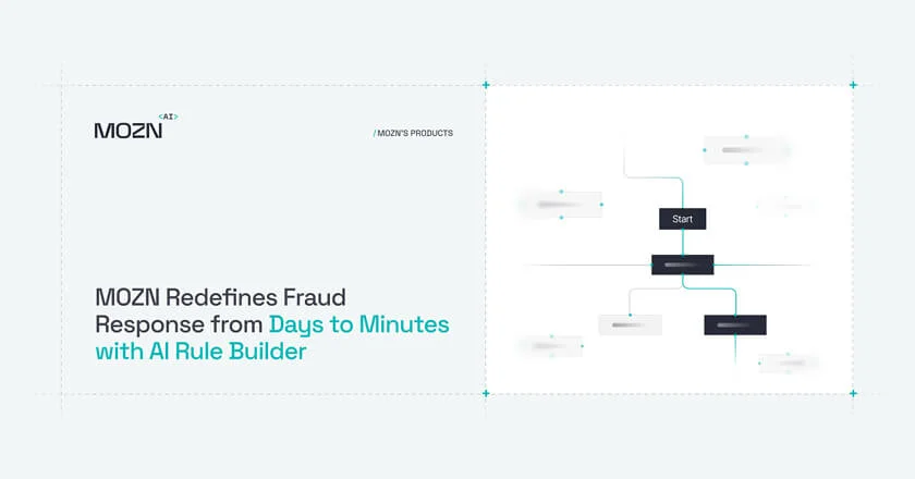 MOZN redefines fraud response from days to minutes with AI Rule Builder