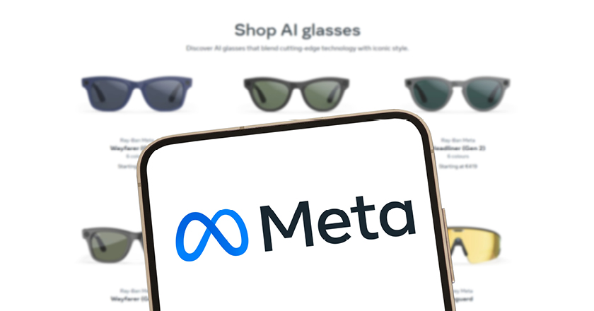 Meta showcases low-end smart glasses