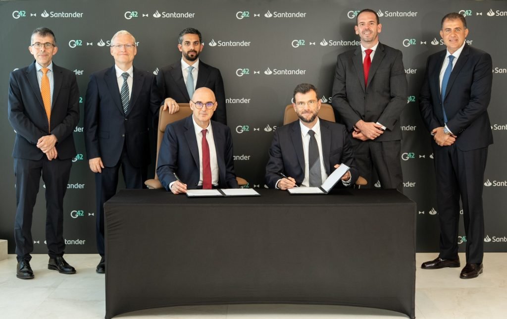 G42, Banco Santander Sign MoU to explore strategic cooperation in artificial intelligence