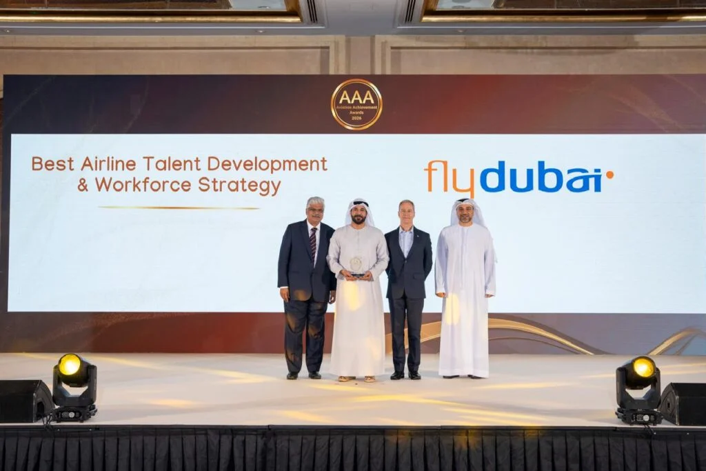 flydubai secures three wins at Aviation Achievement Awards 2026