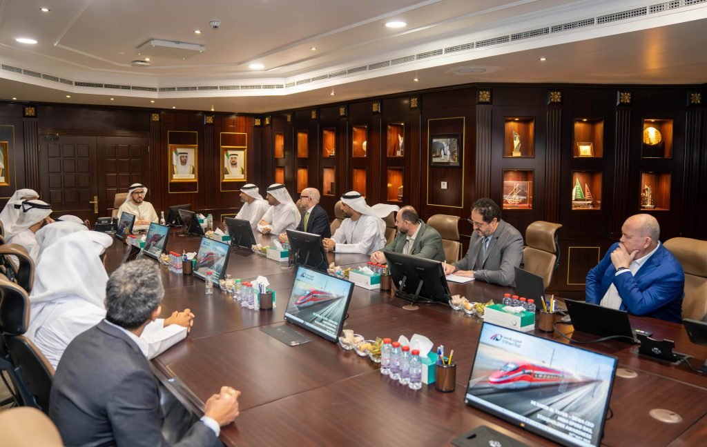 DEWA, Etihad Rail explore areas of collaboration