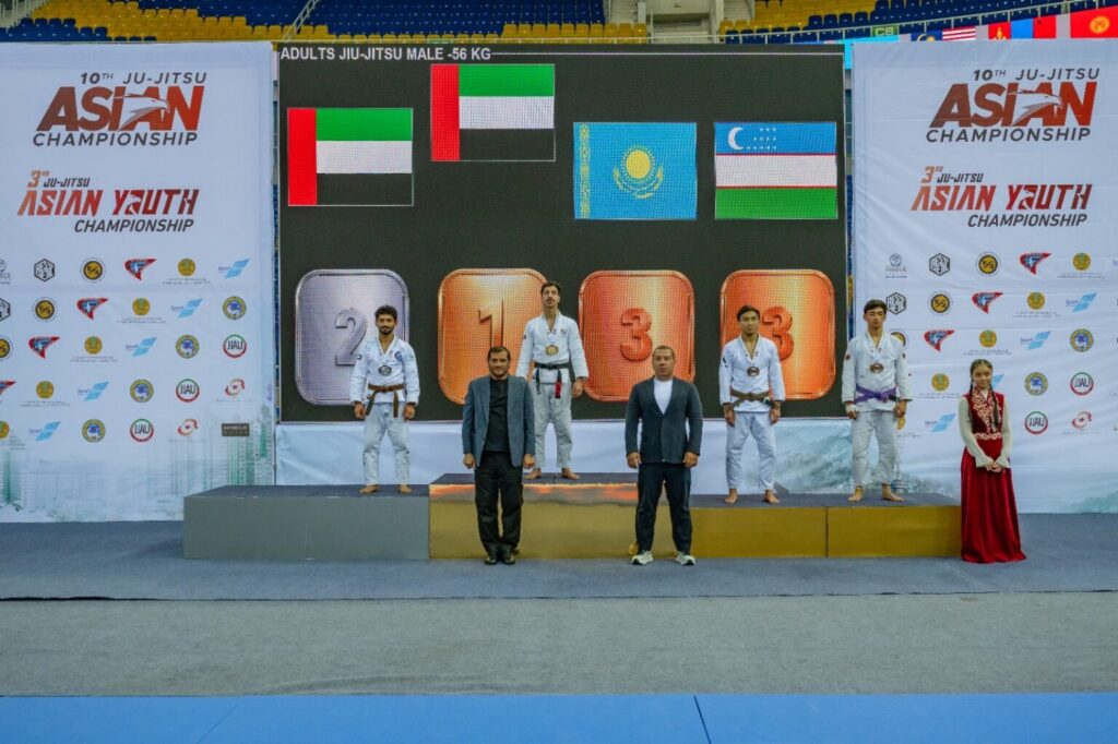 UAE scoops nine medals on opening day of Jiu-Jitsu Asian Championship in Kazakhstan