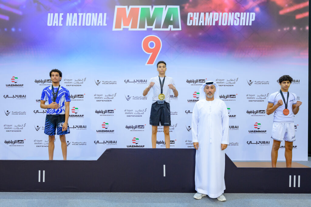 UAE National MMA Championship 9 concludes at Shabab Al Ahli Club with more than 300 athletes