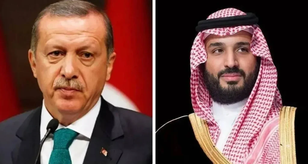 Erdogan welcomes Saudi-led maritime coalition in call with Crown Prince