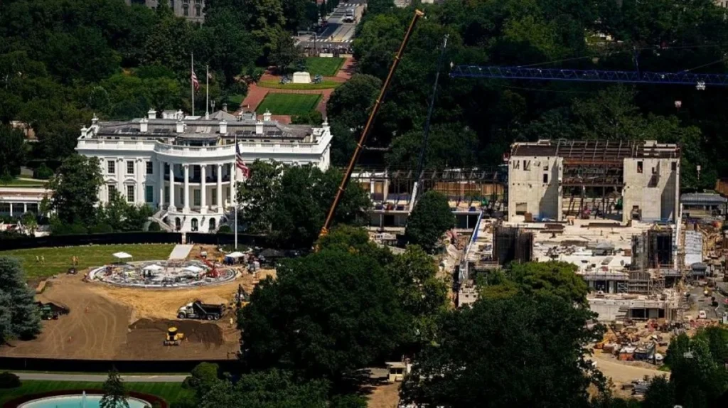 US Supreme Court clears way for Trump to keep building White House ballroom