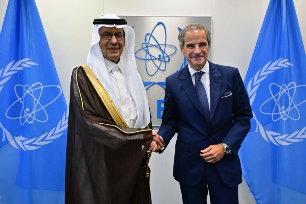 IAEA chief says Saudi Arabia moving forward with nuclear power program, research reactor