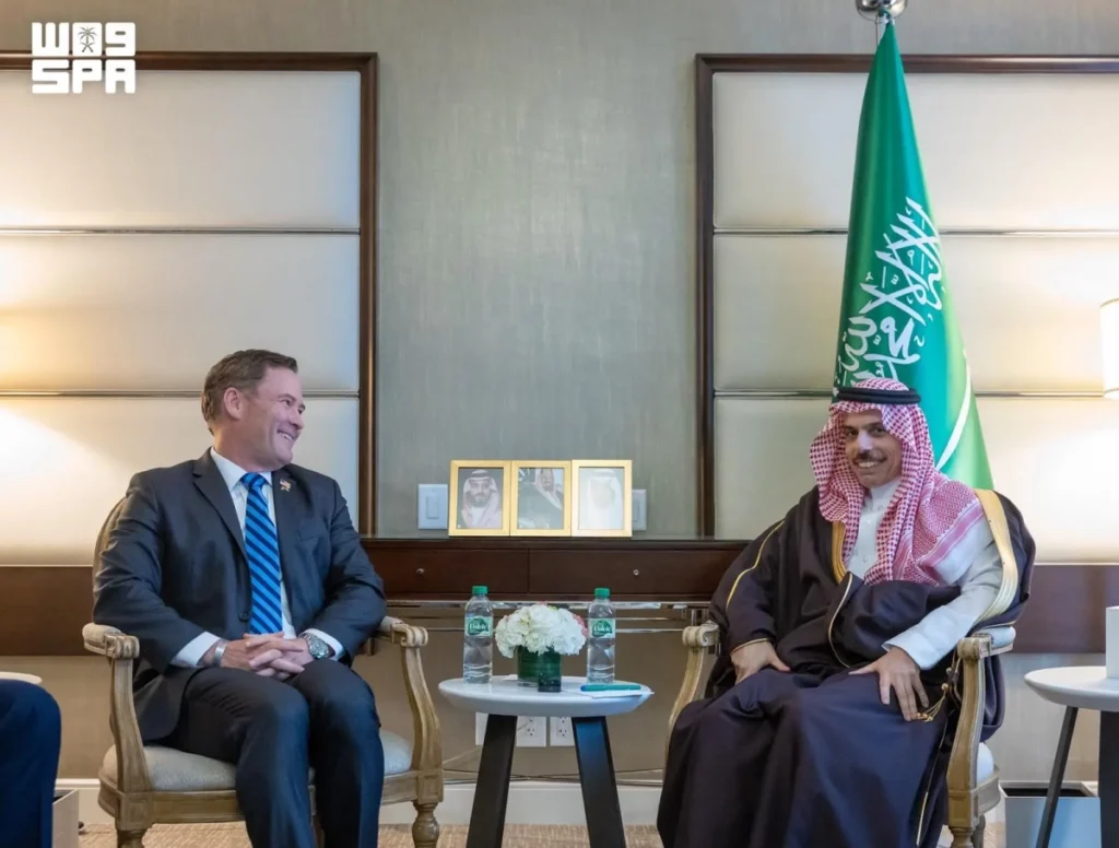 Saudi FM, U.S. representative to UN discuss solutions for regional issues