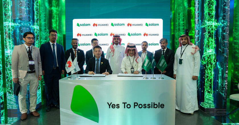 Salam and Huawei sign strategic agreements to advance next-generation networking and quantum-safe security