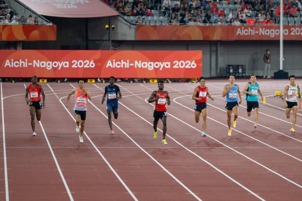 UAE athletics team reaches men’s 400m final at Aichi–Nagoya 2026 Asian Games