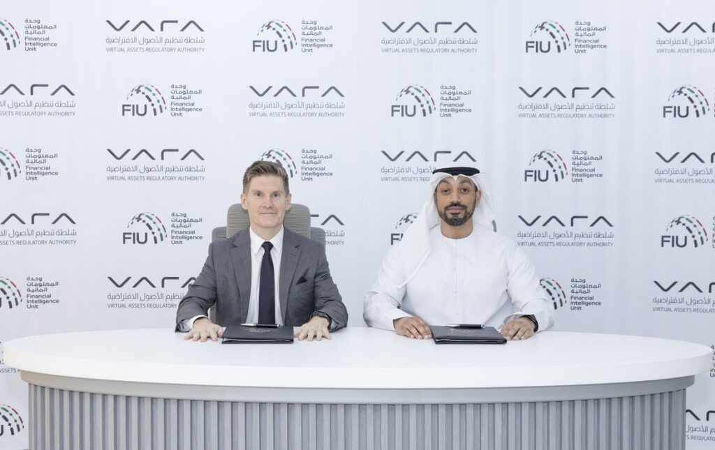 UAE Financial Intelligence Unit, VARA sign MoU to strengthen cooperation in combating financial crime