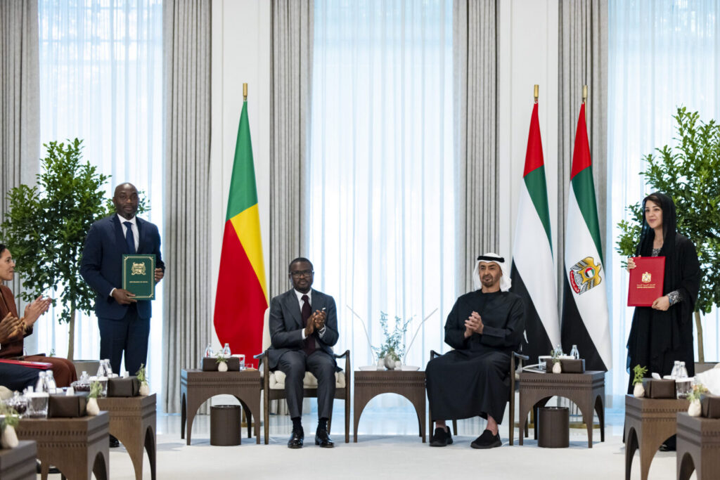UAE and Benin Presidents witness exchange of Comprehensive Economic Partnership Agreement