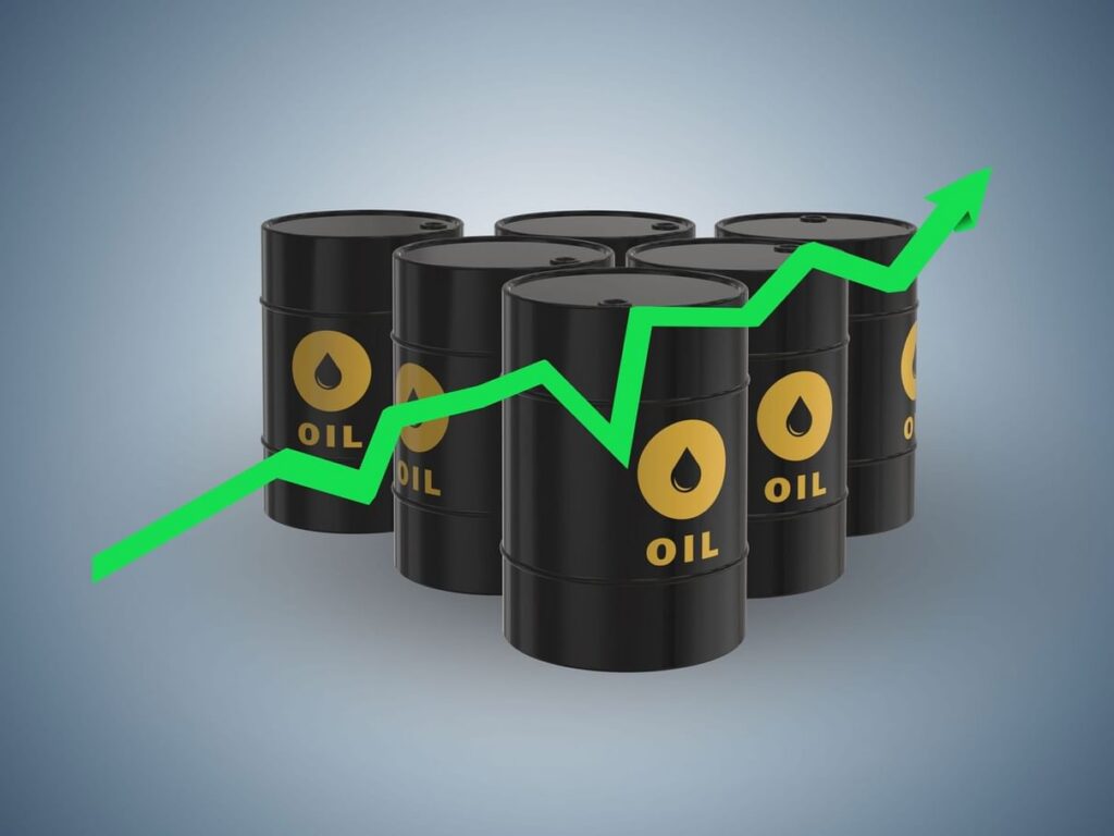 Oil rises more than $3 to six-month high