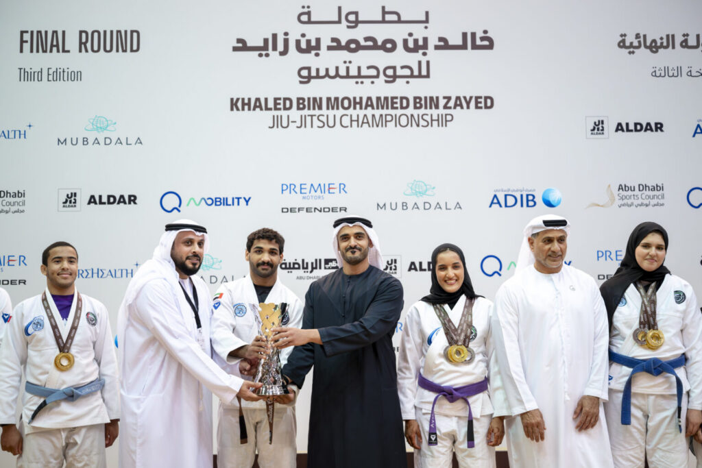 Zayed bin Mohamed bin Zayed attends conclusion of 3rd Khaled bin Mohamed bin Zayed Jiu-Jitsu Championship